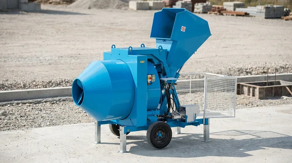 Bétonnière 1000L Électrique 380V